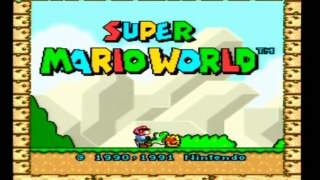 présentation [super mario world] SNES par c4n4r