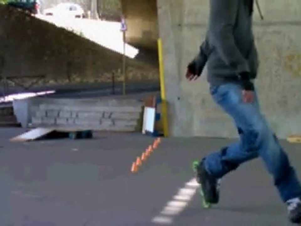 CarL entrainement slalom