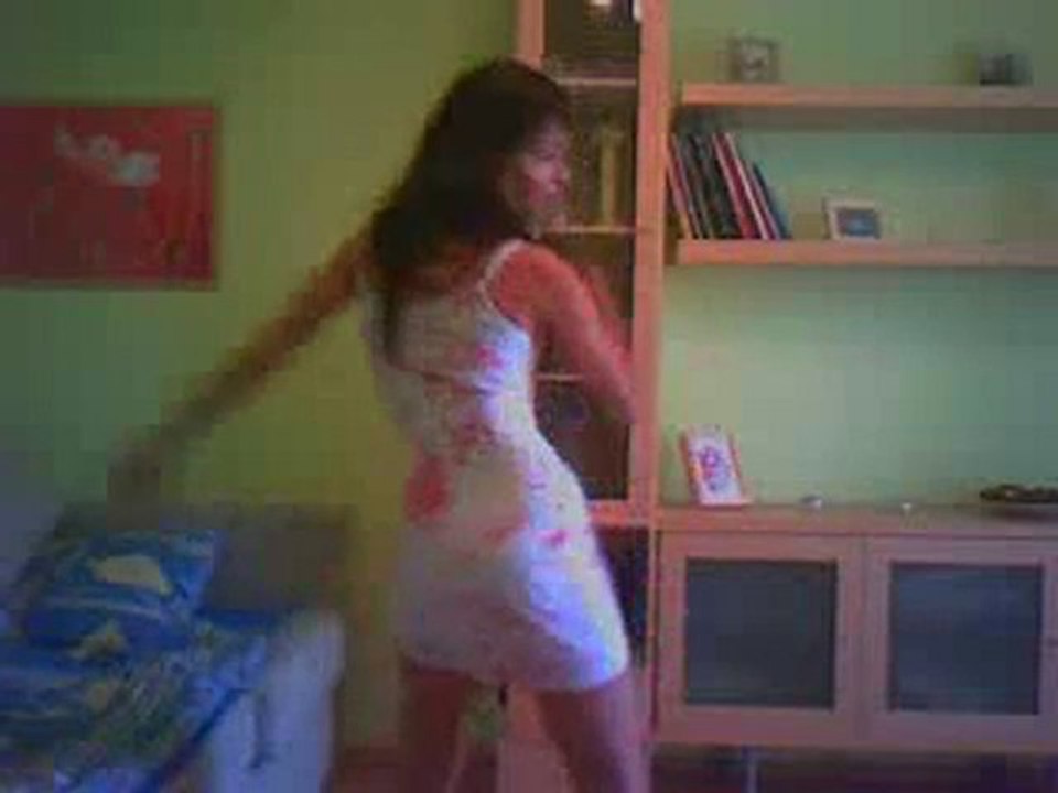 Beautiful Latina Dancing