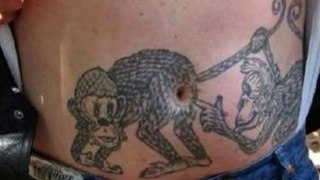 Funny Tattoos! Hilarious Tattoo Designs!