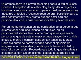 Hombres Para Mujeres