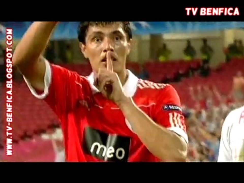 Benfica 2-0 Hapoel | Liga Campeões 2010-2011 | Óscar Cardozo