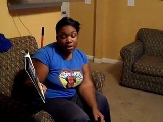 Reading the book Toy Story by Shantavious Watson