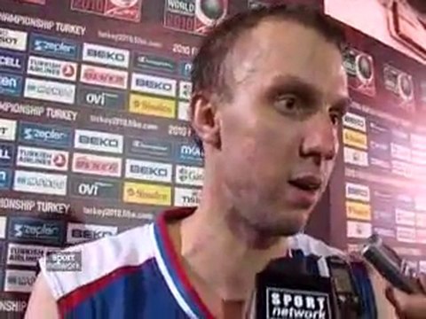 Duško Savanović posle pobede nad Argentinom