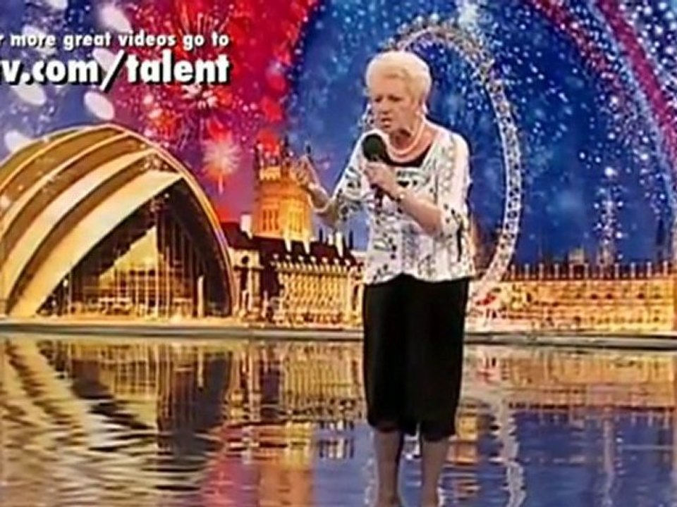 Janey Cutler - no regret Britain's Got Talent 2010