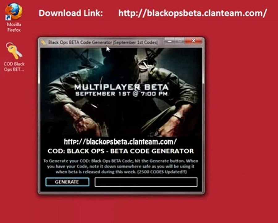 Black Ops beta update September 1st News Beta signup reveal
