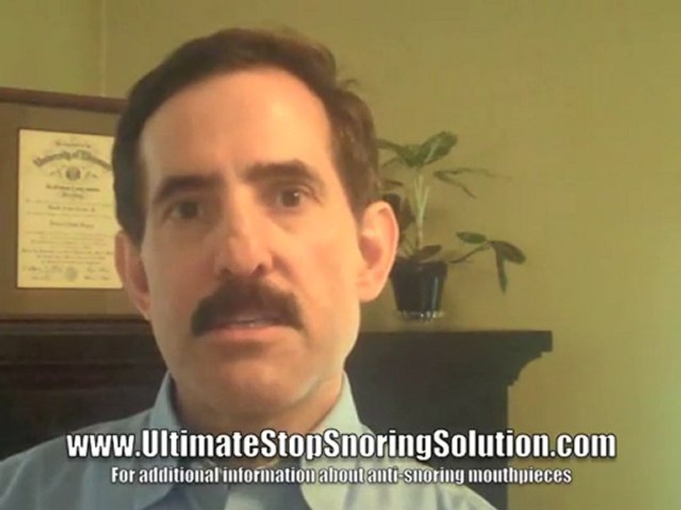 Preventing an Anti Snoring Mouthpiece from Moving Teeth