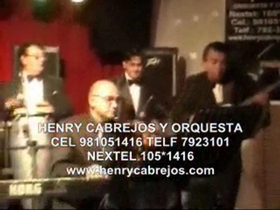 ORQUESTAS PARA MATRIMONIOS EN LIMA CEL 981051416 HENRY CABREJOS ORQUSTAS MATRIMONIOS