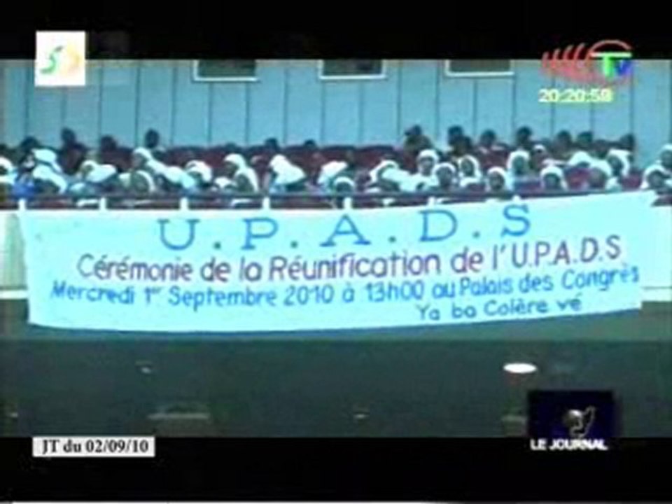 Réunification de l’UPADS