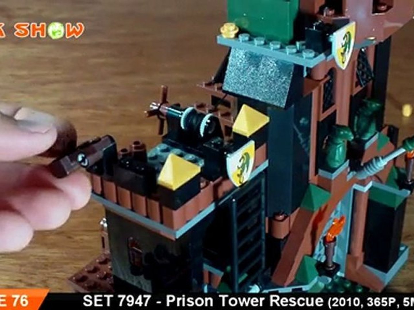 LEGO 7947 : LEGO Kingdoms Prison Tower Rescue Review - video Dailymotion