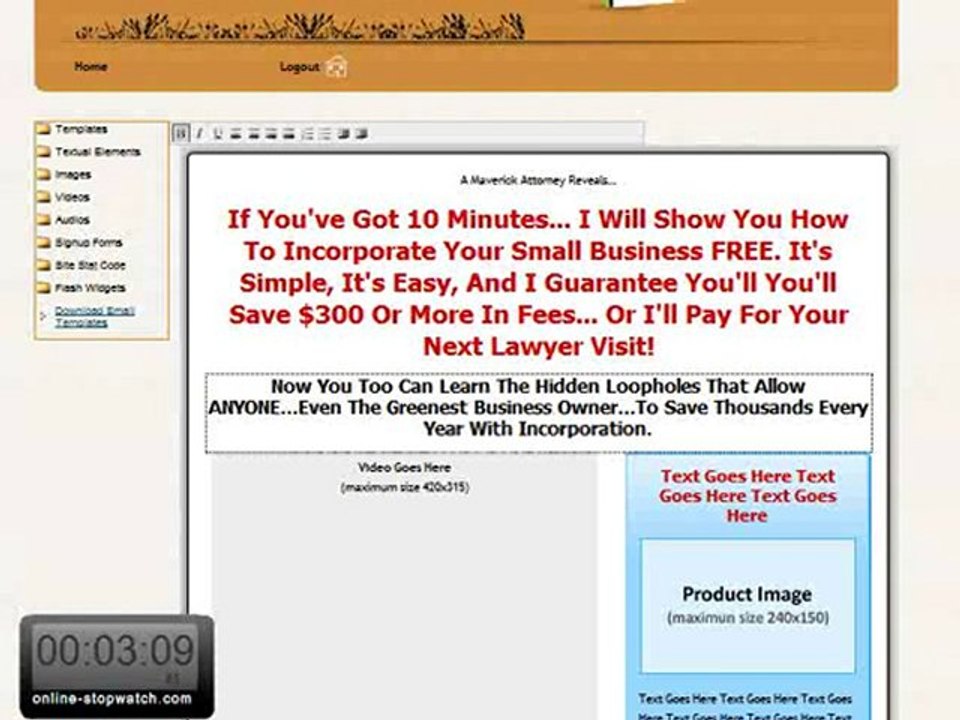 Creating Stunning Landing Pages Under 6 Minutes