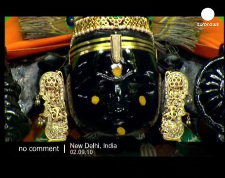 India celebrates the birthday of Lord Krishna - no comment