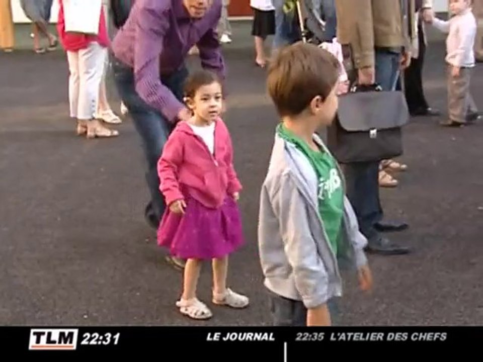 Inauguration de l'école Aimé-Césaire à Lyon