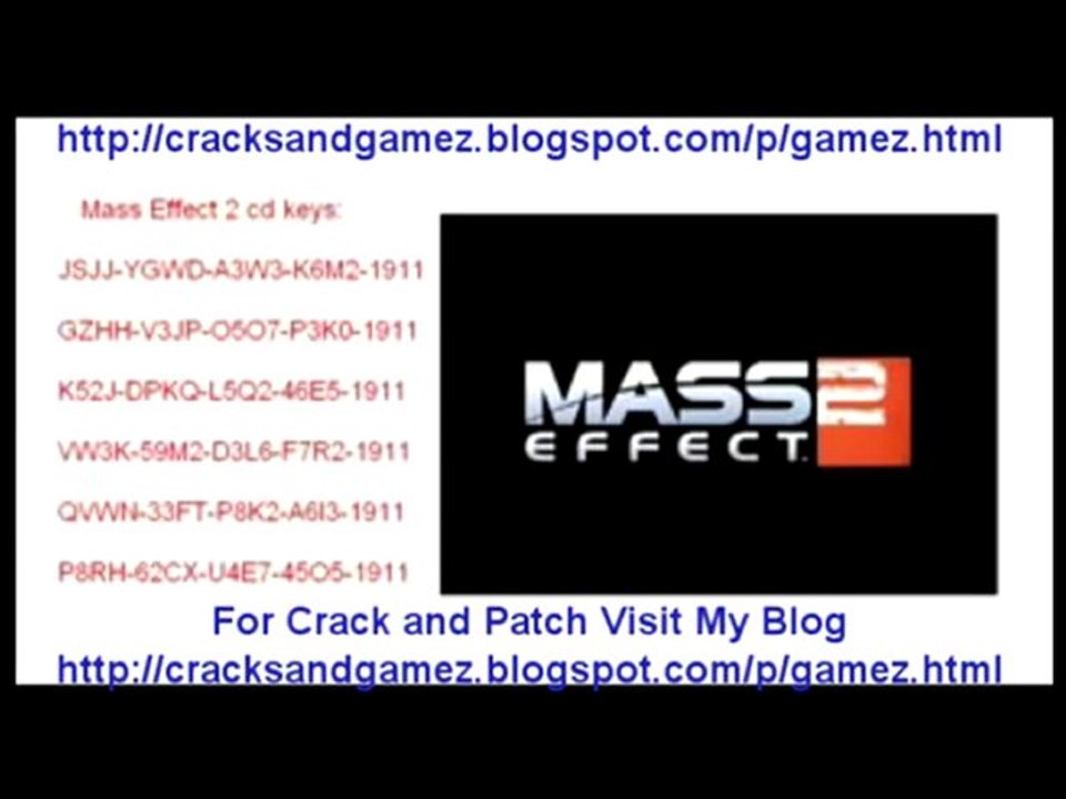 Mass Effect 2 CD KEY