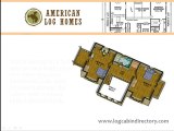 Log Home Floorplan Showcase - The Aspen by American Log Home