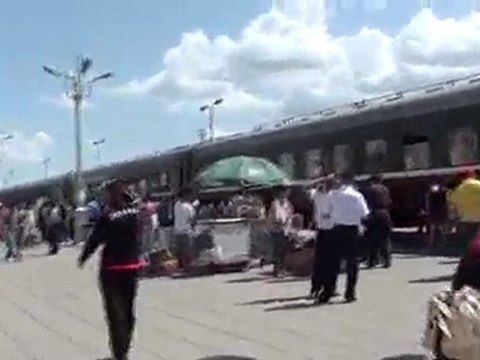 64.takaとkayoの世界旅行★ウランバートル→モスクワinロシア(列車内１日目)世界遺産 動画