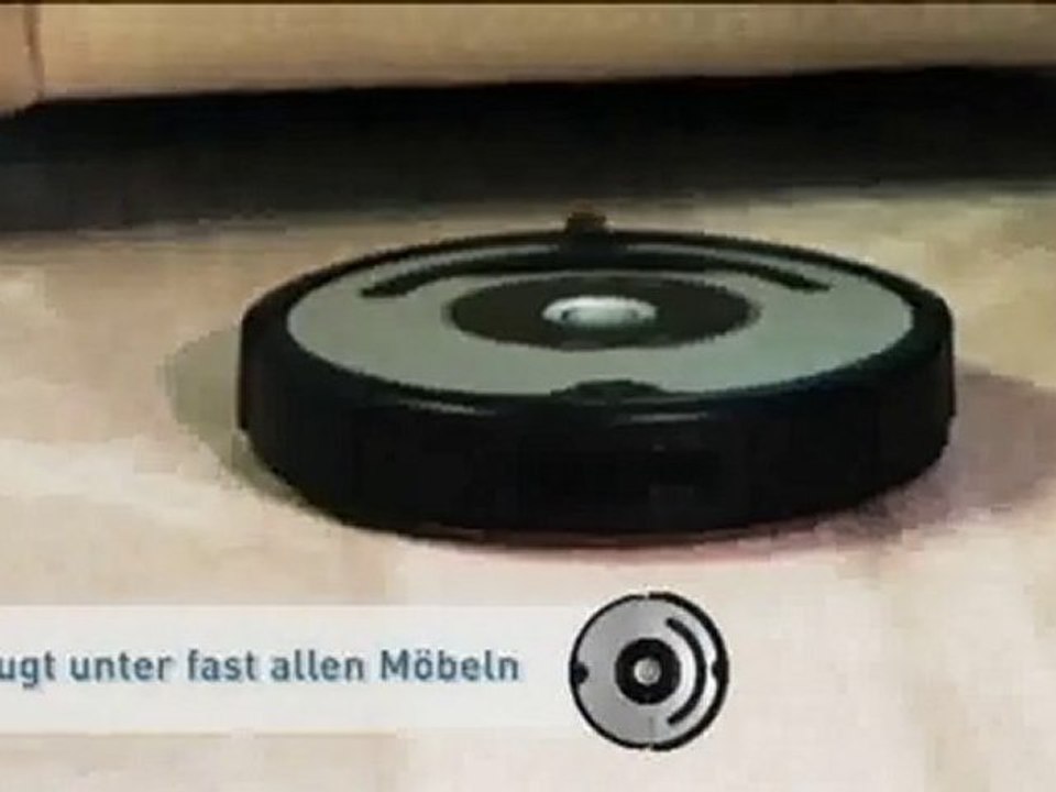 Vorstellung des roomba von iRobot