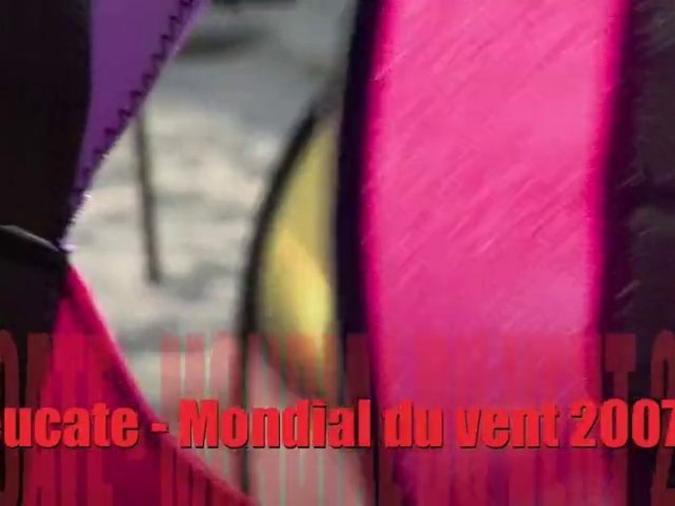 KITE SURF à LEUCATE, Mondial du vent 2007