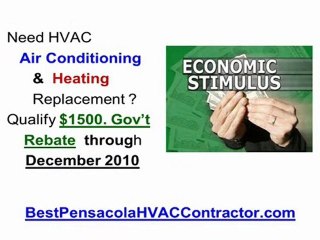 Best Pensacola HVAC Stimulus Bill Refund Energy Star Steps