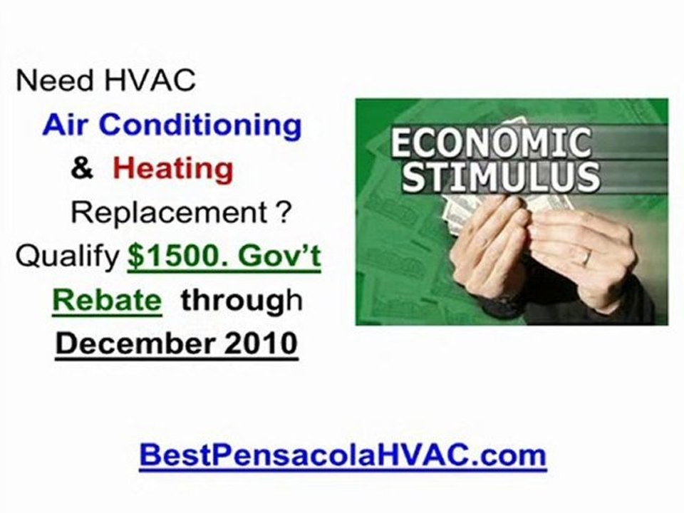 Best Pensacola HVAC Stimulus Bill Refund Energy Star Steps