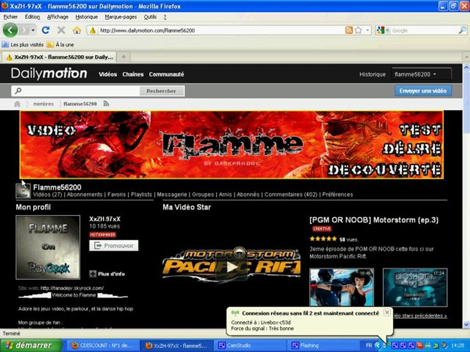 FLAMME VOUS REMERCIE