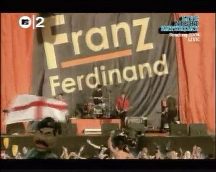 FRANZ  FERDINAND  Take Me Out  Live_at_Reading_04_