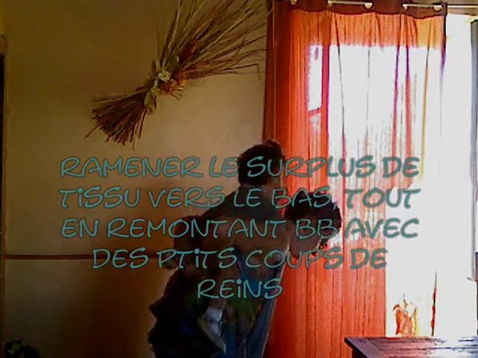 technique du voltigeur, mise en place du 1er hamac jpmbb