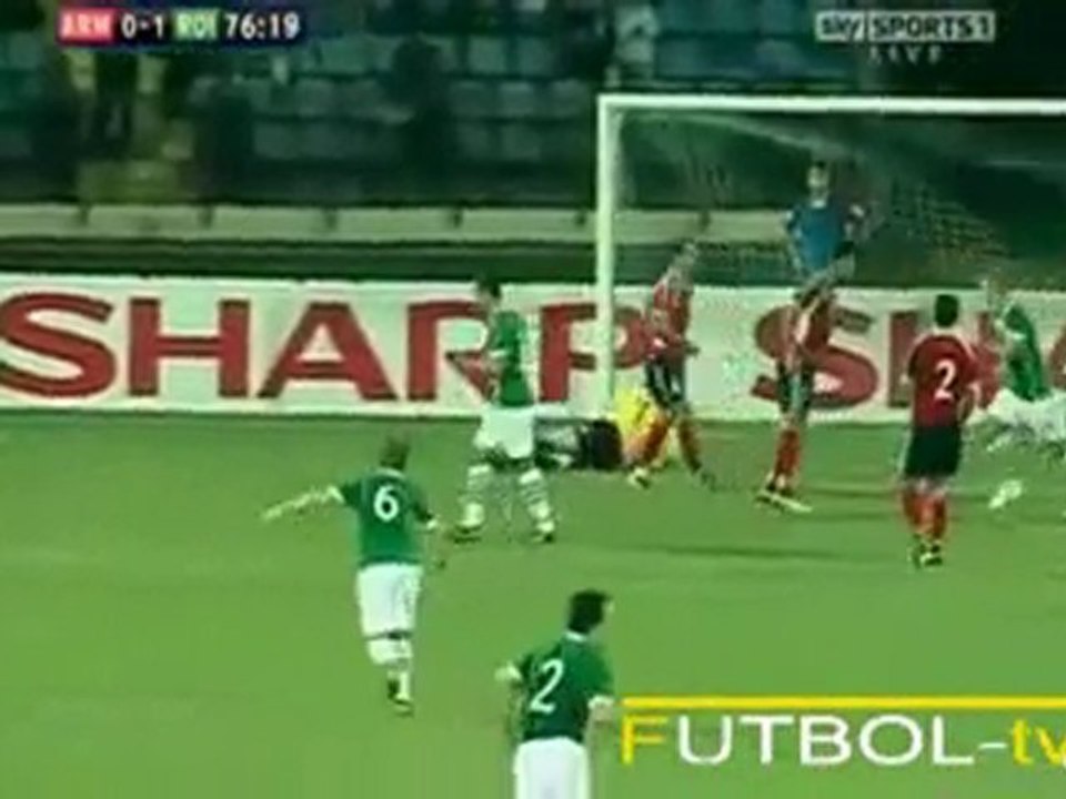 Ermenistan 0-1 İrlanda [MS] / B Grubu