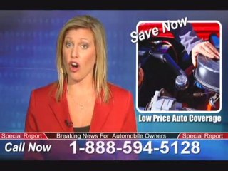 Low cost extended auto repair coverage