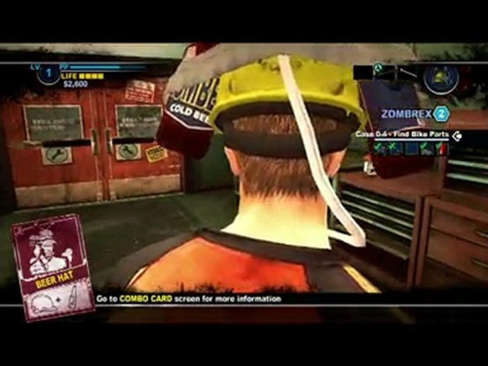 Dead Rising 2: Case Zero-Weapons Beerhat/Molotov