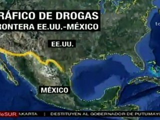 Tráfico de drogas frontera México- EE.UU.