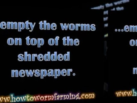 Organic Gardening - Getting Started by Making A Worm Bed