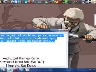 Touhou Clock for Desktop Sidebar