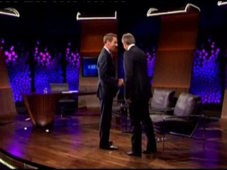 Protester attempts citizen's arrest on Blair