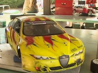 Gergovie : une course de voiture... à l'échelle 1/5 !