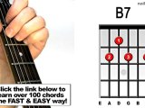 B7 - Blues Guitar Chords