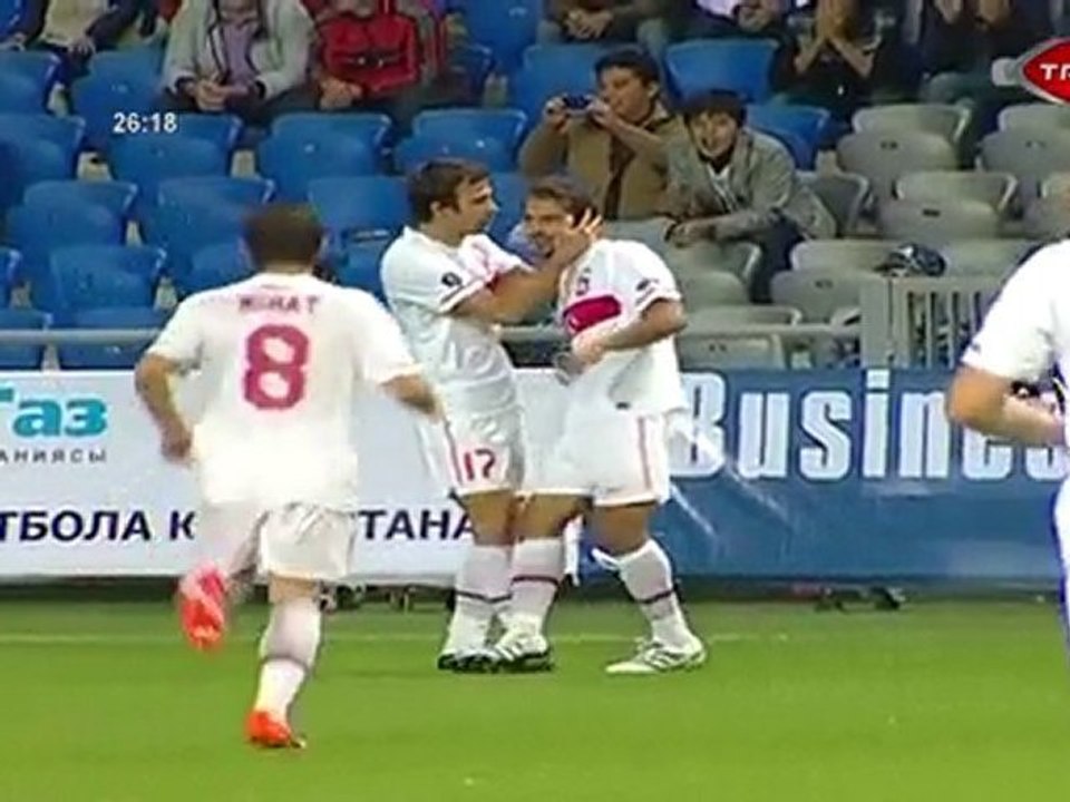 Kazakistan 0 - 3 TÜRKİYE Hamit Mükkemmel GOL