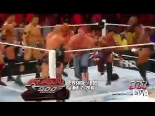 Raw 900 Moment - The Nexus debuts on Raw