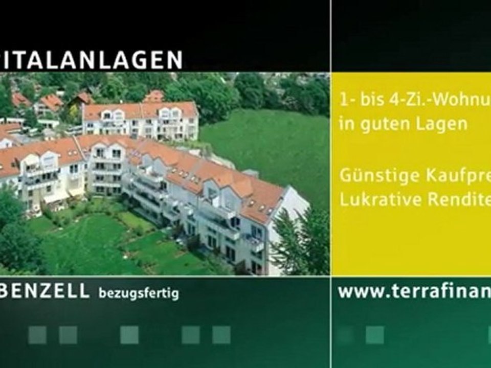 Kapitalanlagen der Terrafinanz Wohnbau