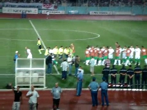 JSMB-MCA 2-1 TOURNOI FEU HACEN LAHMER ,Minute de silence