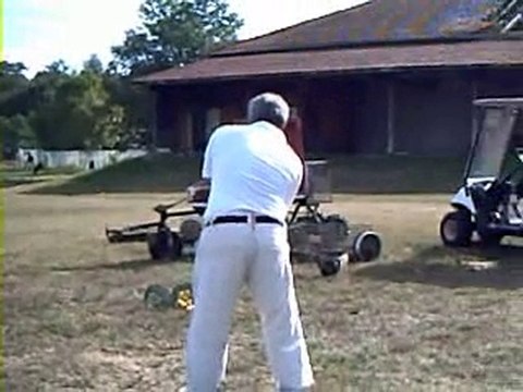 Le swing de Gastel quelques coups de driver Aout 2010