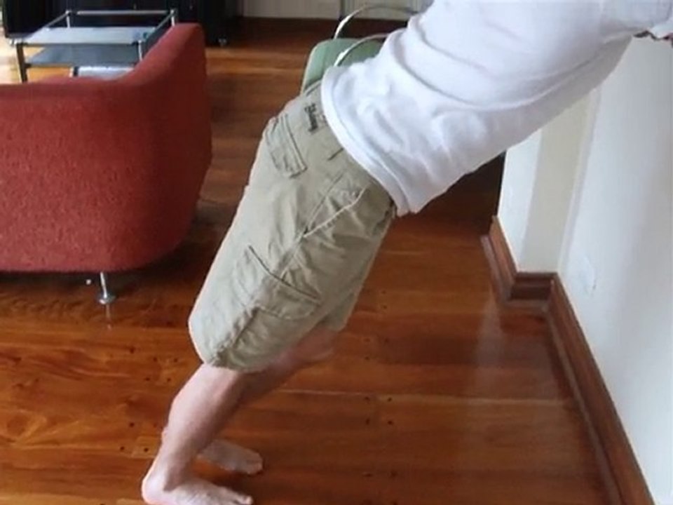 Etirement mollet et tendon d'Achille