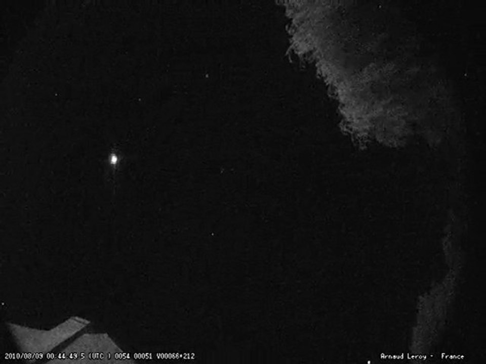 Météores _ Perséides _  9 Août 2010_ NOIRMOUTIER