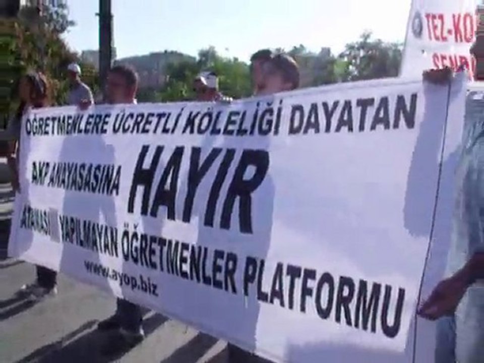 ayöp referanduma hayır dedi