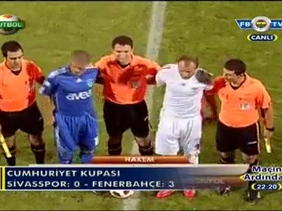 Sivasspor 0 - 3 Fenerbahçe (Maç özeti)