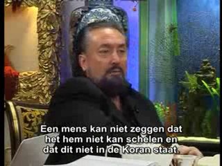 EEN PERSOON DIE HET MAHDISME INZIET