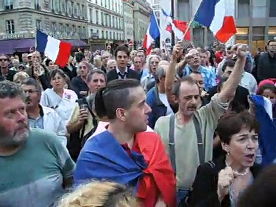 Fin de la manifestation de "Riposte Laïque"