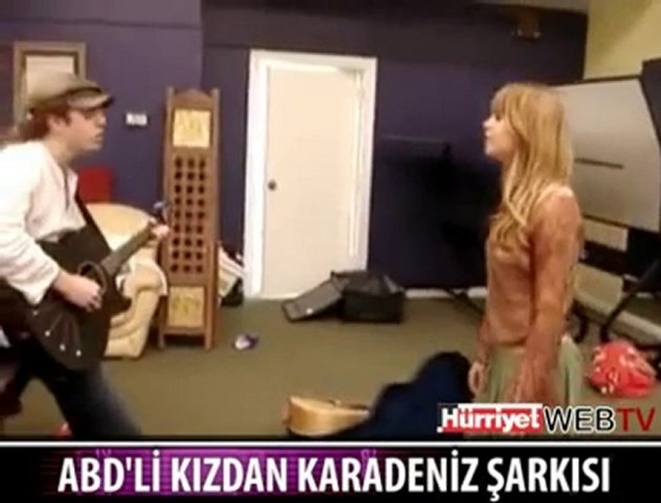 Amerikalı Kızadan Laz Şarksı