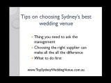 Sydney Wedding Venue - How To Find The Perfect Venue For Yo