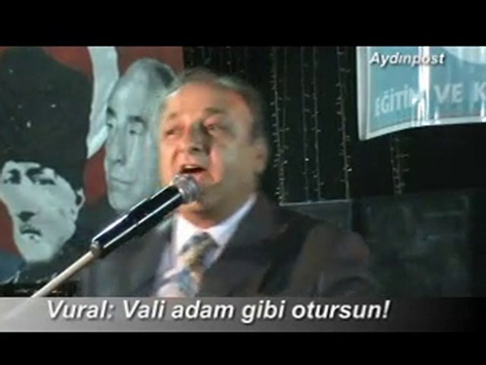 Vural'dan Vli Coş'a: Oturacaksan adam gibi otur!